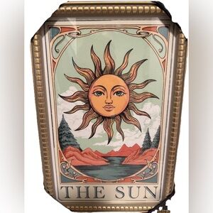 NWT Sapna Shah The Sun Framed Wall Art